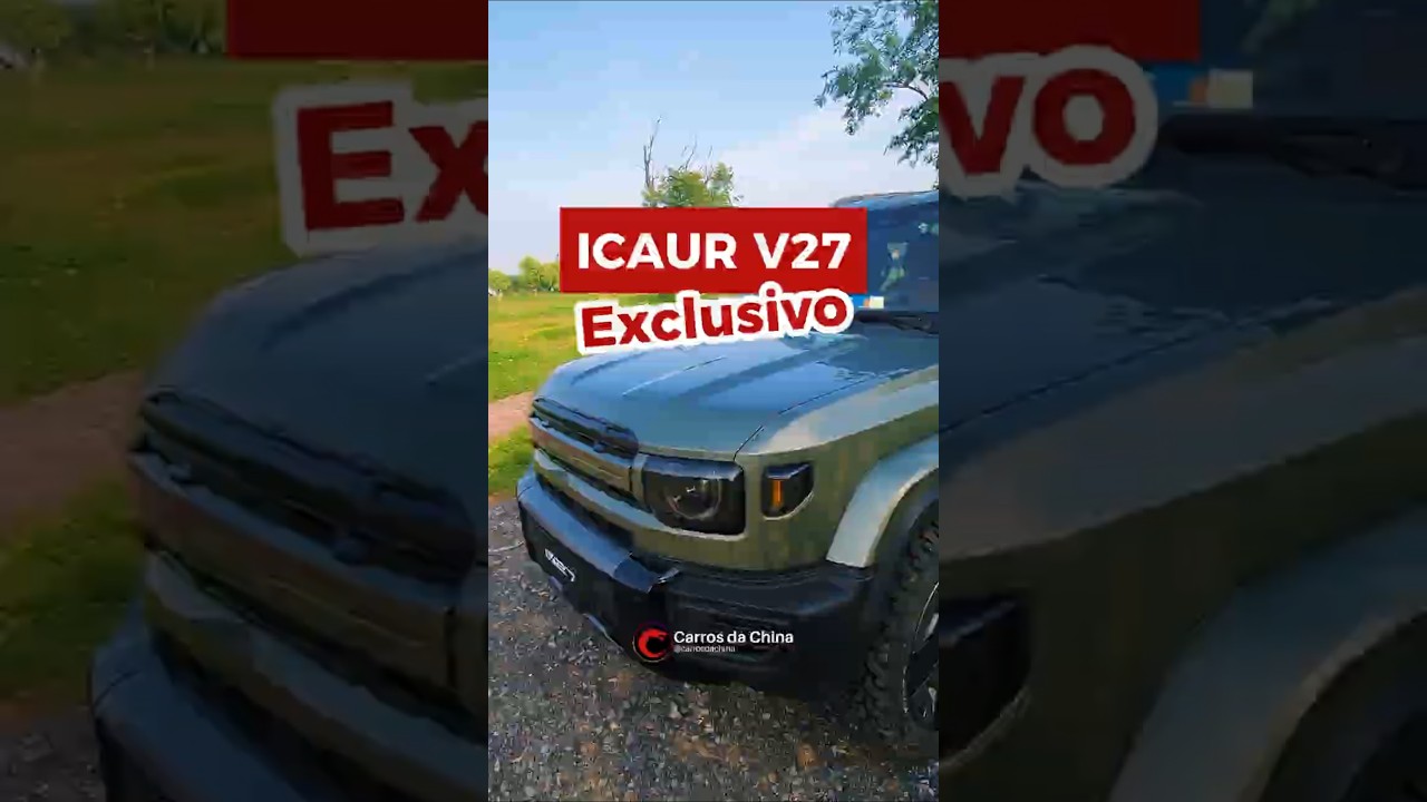 Exclusivo: iCAUR confirma chegada ao Brasil com o novo V27