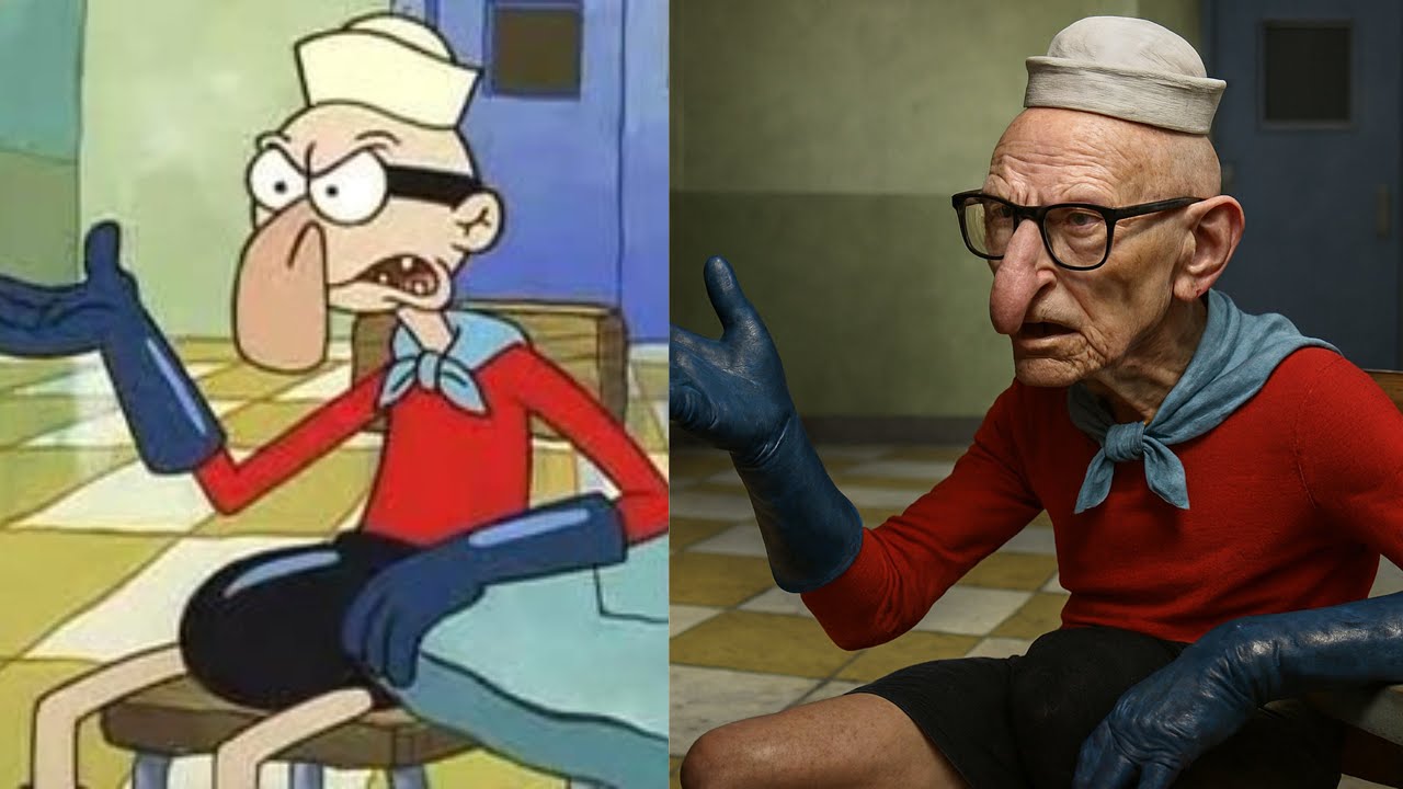 SpongeBob SquarePants in Real Life | AI Hyper Realistic Transformation (4K)