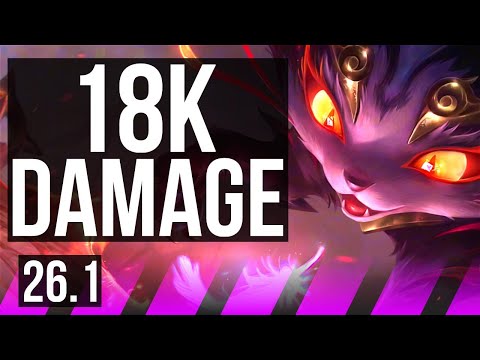 YUUMI & Nilah vs LUX & Lucian (SUP) | 18K damage, 6k gold comeback | NA Master | 26.1