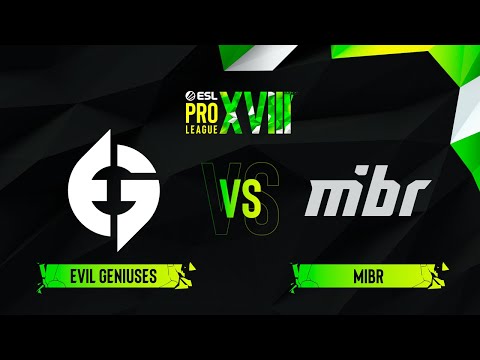 Evil Geniuses vs. MIBR - Map 3 [Nuke] - ESL Pro League Season 18 - Group B