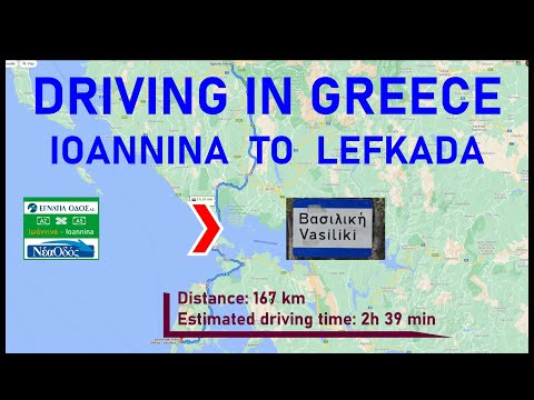 ROAD TRIP 2021 - PART 6 GREECE :  IOANNINA – FILLIPIADA – PREVEZA – LEFKADA - VASILIKI