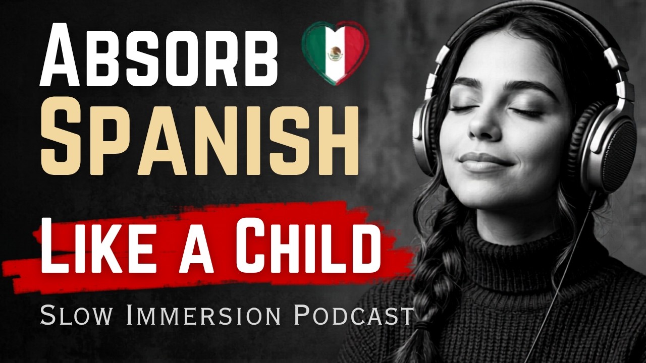 Don't Study Spanish - LEARN LIKE A CHILD | Slow Immersion Podcast