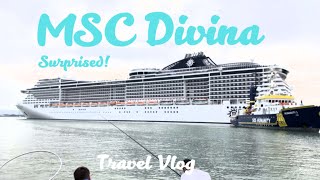 Greek Island (MSC Divina Cruise) 2023. This Vlog is focused mainly on actual cruise. Be aware!! 4K