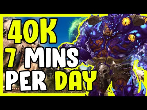 40k With 7Mins Per Day In WoW - Gold Farming, Gold Making Guide
