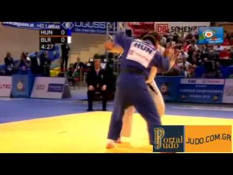European Judo Championship Vienna 2010 Final +100kg Bor (HUN)-Makarau (BLR)