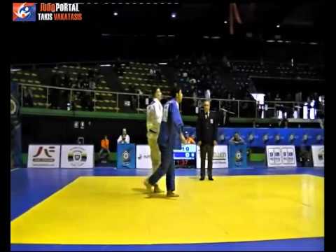 European Judo Open Rome 2015 -81kg CONRAD Hannes (GER) vs. MOUSTOPOULOS Roman (GRE)