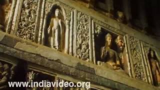 Ajanta Caves, the finest example of Buddhist rock-cut architecture, Maharashtra  