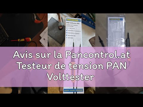 Avis sur la Pancontrol.at Testeur de tension PAN Volttester 400 avec affichage LED