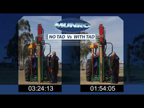 Tractor Added Downforce Post Driver Comparison