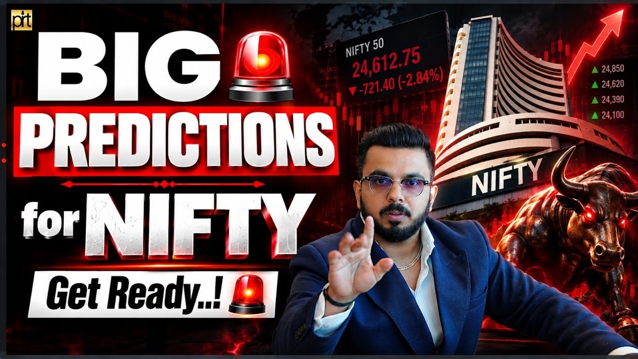 Nifty 50 Prediction & Market Crash Alert | Big Levels To Watch For Next Week
