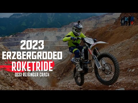 Red Bull Erzbergrodeo 2023 | Rocketride 2023 | Ossi Reisinger Crash #extremeenduro #erzbergrodeo