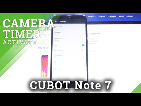 How to Use Camera Timer on CUBOT Note 7 – Set Up Camera Timer