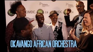Interview with OKAVANGO AFRICAN ORCHESTRA at OMDC's Juno Nomination Party