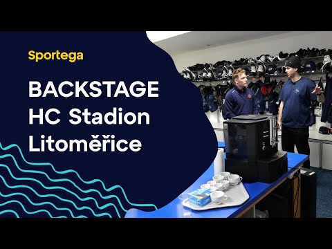 BACKSTAGE: Kdo nosí v kabině HC Stadion Litoměřice helmu na stavbu?