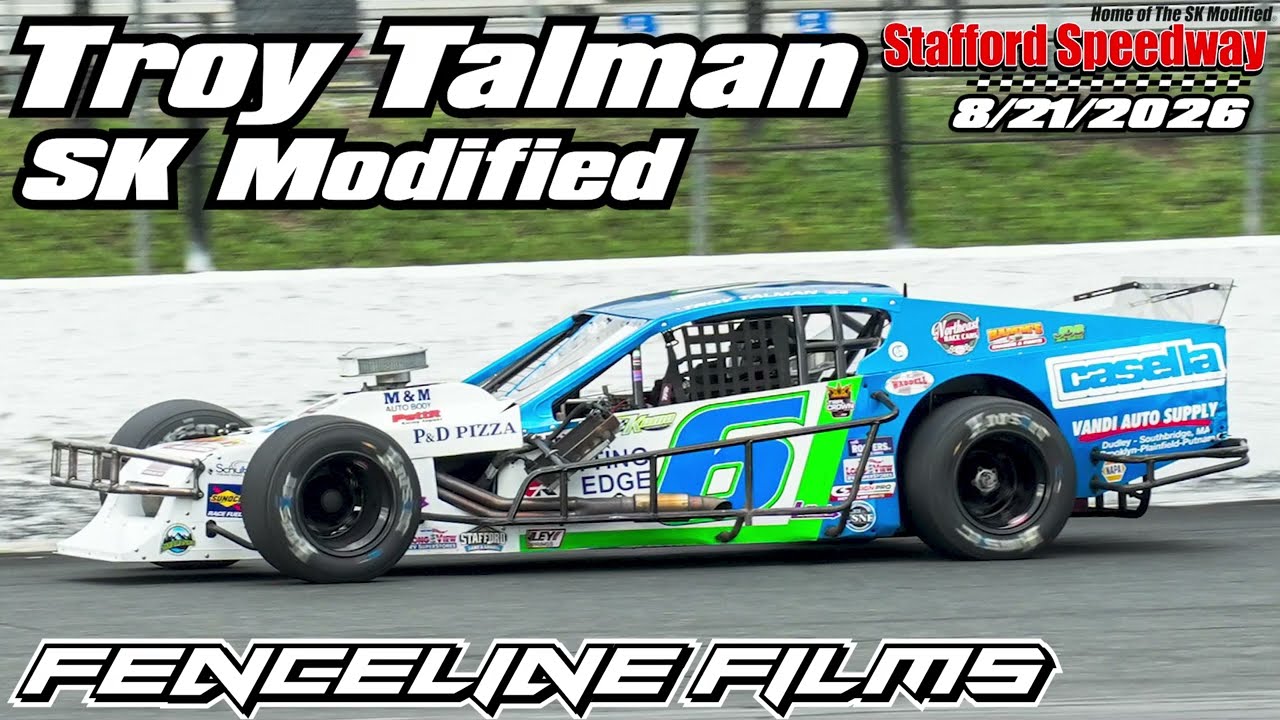 Troy Talman SK Modified Stafford Speedway