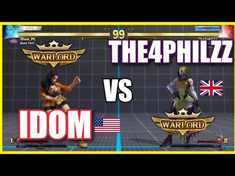 SFV CE 🌊 IDOM (#1 Laura) 🇺🇲 VS THE4PHILZZ (#1 Falke) 🇬🇧 FT2