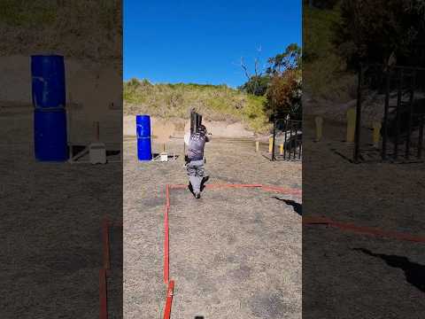 Missed the Dam Steel again on this IPSC Stage #steel #practicalshooting #ipsc #ipscworld #rangeday