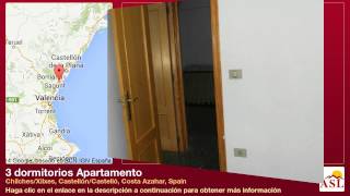 preview picture of video '3 dormitorios Apartamento se Vende en Chilches/Xilxes, Castellón/Castelló, Costa Azahar, Spain'