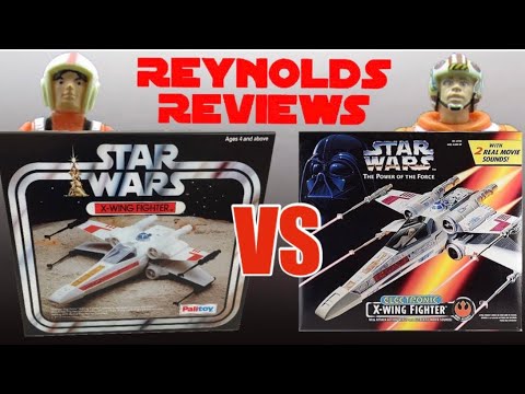 Palitoy X-Wing VS POTF X-Wing