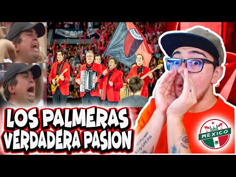 MEXICANO REACCIONA a LOS PALMERAS - POR PRIMERA VEZ | SENTI la PASION ARGENTINA (SOY SABALERO)