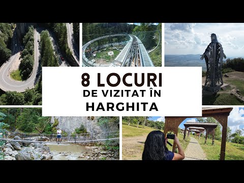 8 locuri faine de vizitat în judeţul Harghita, România - Drone video