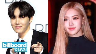 Blackpink's Rosé and BTS Tease New Releases, Ariana Grande Debuts Big on Hot 100 | Billboard News video