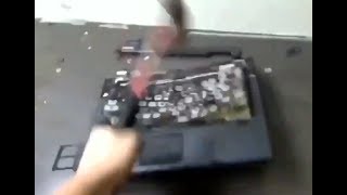 notePCを徹底的にぶっ壊すヤベー奴