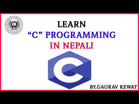 C Programming Complete ( Part 1) Tutorial in Nepali