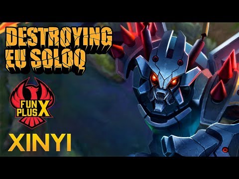 Destroying EU SoloQ: FunPlus Phoenix Xinyi - Kha'Zix Jungle - KDA 20/3/3