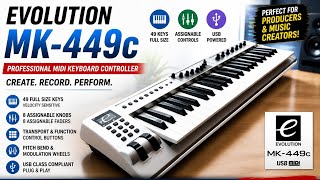 Video thumbnail for Evolution MK 449c|Evolution Mk 449c midi|Evolution mk by Rockstar Music Store