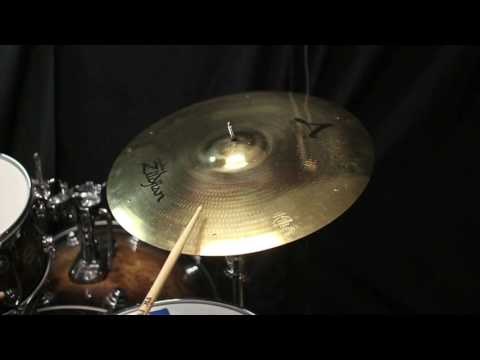 USED Zildjian 20" A Custom Sizzle Ride
