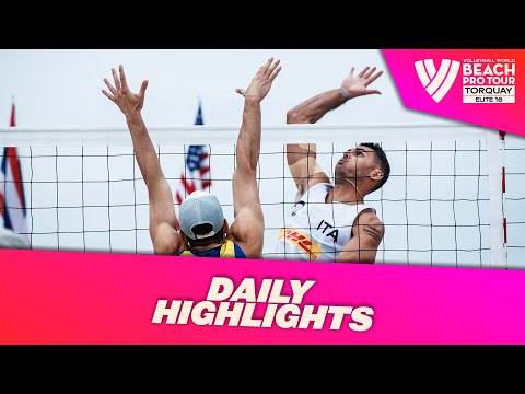 Day 1 Men's Daily Highlights Torquay 2022 #BeachProTour