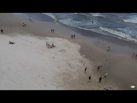 Praia de Mariluz e Camping Roth no RS