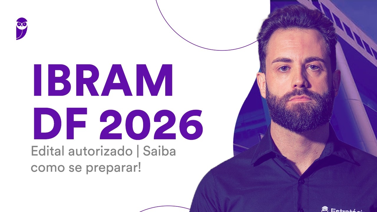 Concurso IBRAM DF 2026 | Edital autorizado | Saiba como se preparar!