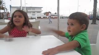 De fiesta en una terraza