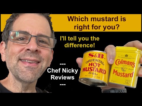 Chef Nicky’s Colman’s vs. S&B Mustard Powder Taste Test – Which One Packs More Heat?