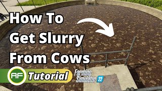 How To Get Slurry From Cows In Farming Simulator 22