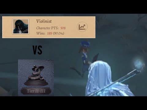 Identity V | Smurf rank is the best way to play Idv | Crescent Knight Violinist Gameplay