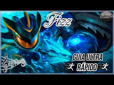 🔴 FIZZ RUNAS, ITENS E DICAS - GUIA ULTRA RÁPIDO + MÚSICA FAST LANE