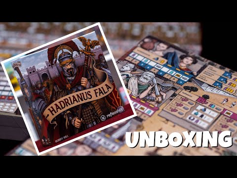Hadrianus fala társasjáték  Unboxing - reflexshop