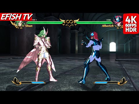 Andromeda Shun God Cloth vs Megrez Alberich (Hardest AI) - Saint Seiya: Soldiers' Soul