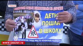 На дорогах Чечни проходят рейды по профилактике ДТП