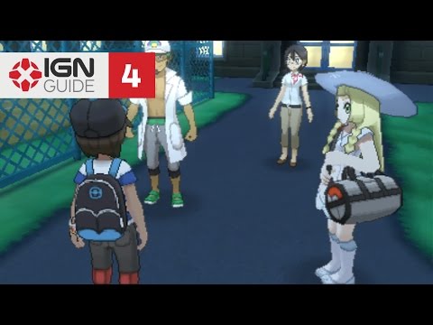 Pokemon: Sun and Moon Walkthrough - Trainer's School