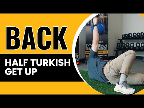 Zurück - Halbes türkisches Aufstehen