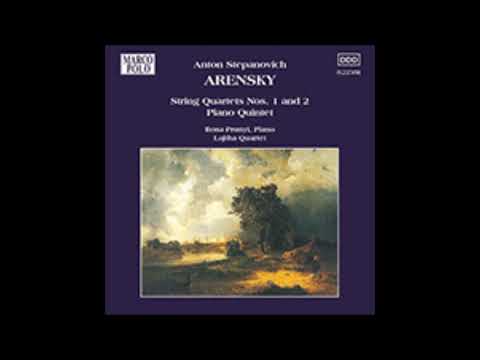 Anton Arensky : Piano Quintet in D major Op. 51 (1900)