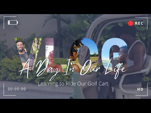 Learning To Ride A Golf Cart in Playa Del Carmen | FroFamilyTravels