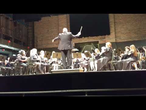 2018 SLU Invitational Honor Band Symphonic Band Performing Chimney Rock Celebration