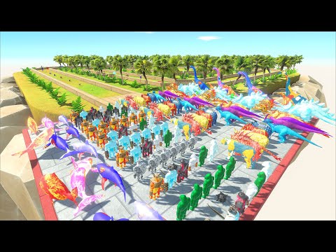 Color All Units Forest Championship - Animal Revolt Battle Simulator