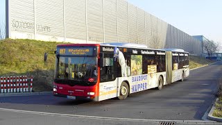 preview picture of video '[Sound] Bus MAN NG 323 (Wagennr. 8335) der Rheinbahn AG Düsseldorf'