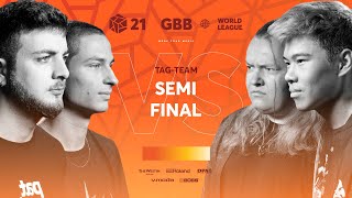 footboxing dance says everything about his beat !!!!!! 😂😂😂😂😂（00:05:39 - 00:11:30） - Middle School 🇧🇪 vs Onii-Chan 🇩🇪 | GRAND BEATBOX BATTLE 2021: WORLD LEAGUE | Semi Final